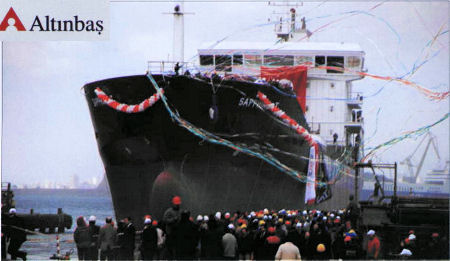 Selah Shipyard Launches
SAPPHIRE T for Galata Shipping